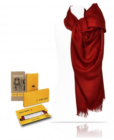 Палантин Унисекс JW100-BERGE/ROSE